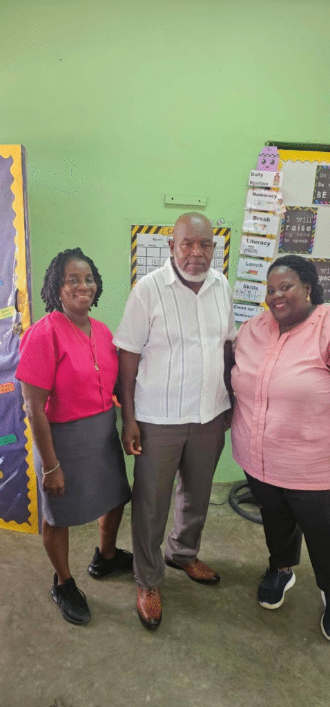 Student holding a cone