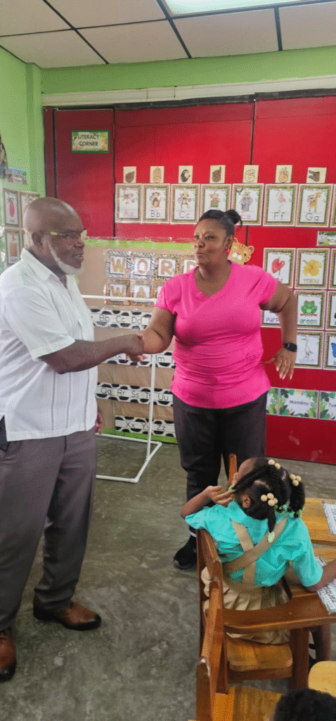 Portrait in corridor